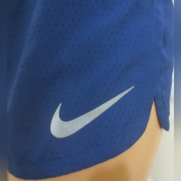 Nike Running Shorts Pin Dot Navy M - Picture 6 of 6